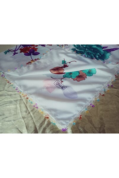 REYHAN Cenk and Zarif Handcrafted Needlework Embroidery/Yemeni Needlework/Tulle Handwork/Head Covering