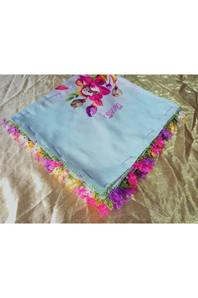 Cenk Șal de brodat manual Reyhan, pentru scris, șal, yemenit, mevlit, cadou, ...