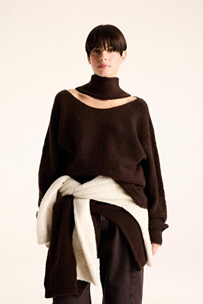 DeFacto Coool Regular Fit Boat Neck Sweater G5652Ax25Wn