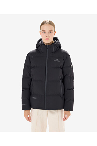 Greyder Women's Black Coat 5K2Tm84025