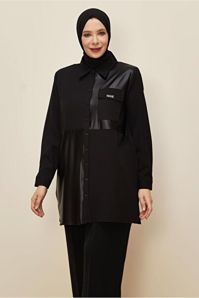 Alvina Shirt Collar Tunic 20864