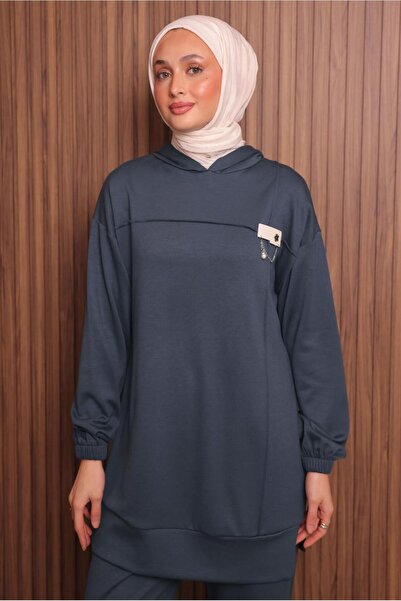 TRENDTESETTÜR Women's Gray (Anthracite) Ka Hooded Antholone Suit t 2017