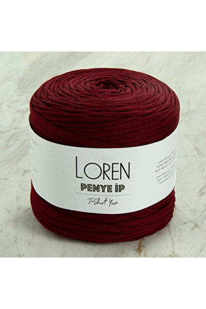 Genel Markalar Loren Penye Kumaş El Örgü İpi Bordo - 71 - 33492