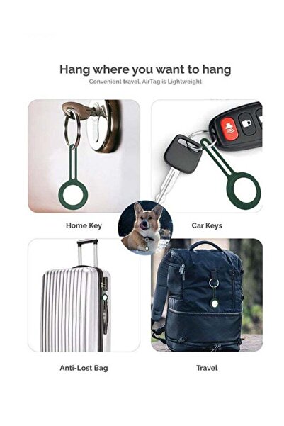 ineix Silicone Sleeve Case Cover For Apple AirTag