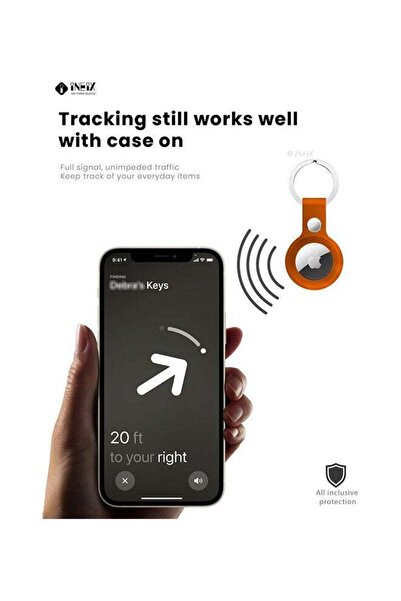 ineix Protective Case Cover With Key Ring For Apple AirTag