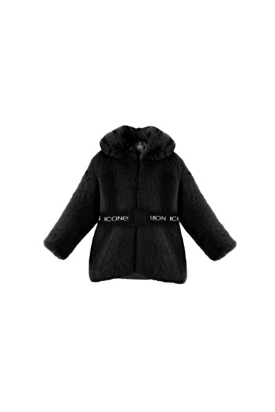 mon icone Children's Coat - Black