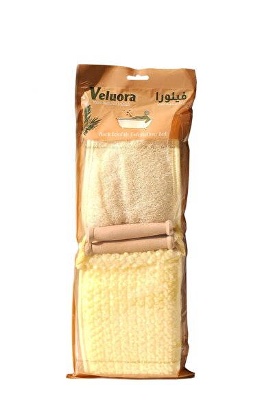 Veluora حزام تقشير الظهر باللوفة - مقبض خشبي