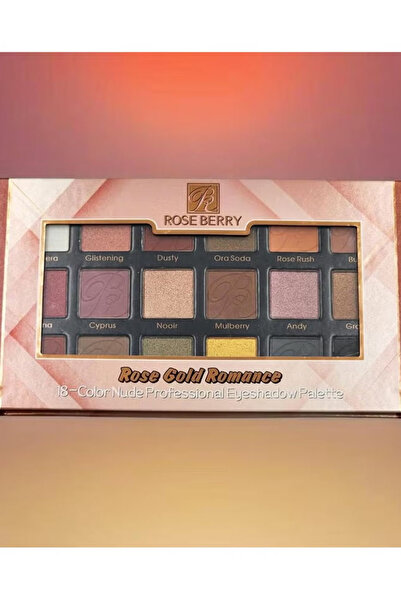 ROSE BERRYY 18 eyeshadow colors
