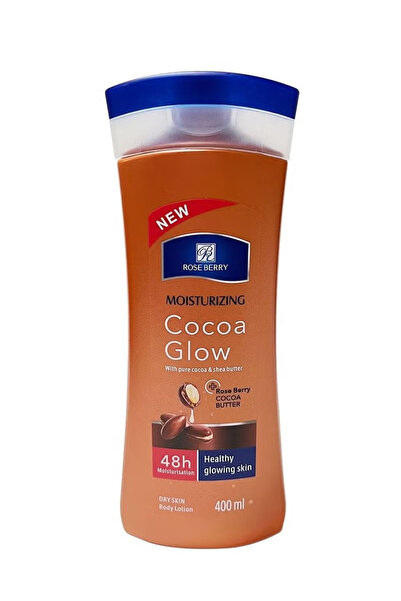 ROSE BERRYY لوشن مرطب بزبدة الكاكاو وزبدة الشياء 400مل 400ملليلتر