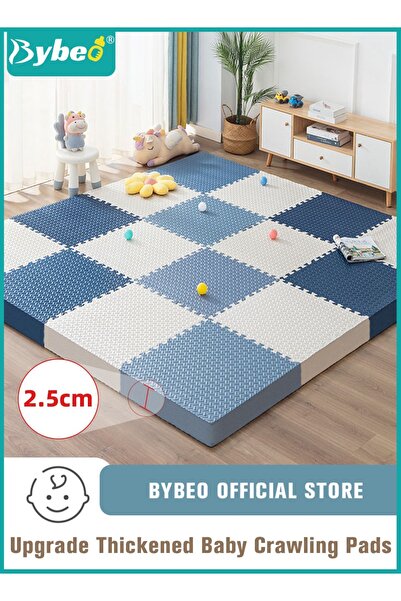 HIPOP بساط لعب للأطفال مكون من 9 قطع، قابل للتكوين، قلم لعب للأطفال، بساط لعب...