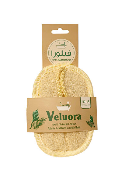 Veluora شراب حمام لوفا للكبار والصغار