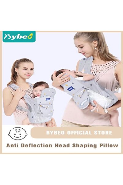 BYBEO حاملة أطفال قابلة للتعديل، حاملات أمامية/خلفية مريحة مع جيب تخزين أساسيات