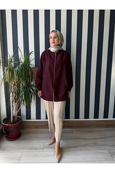 Sentez Neptün İpek Cupra Havuç Pantolon 5590 Taş