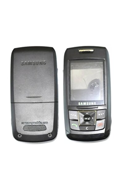 OEM Samsung E250 Telefon Kasası (Siyah)