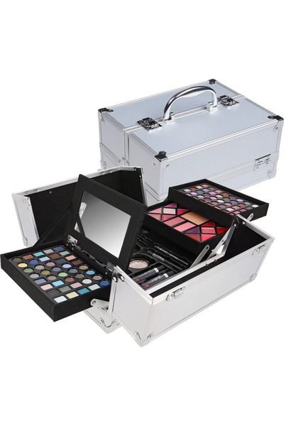 ZMILE COSMETICS "My Treasure Case" Vegan Makeup Kit, 113 pieces, aluminum case, ZmileCosmetics