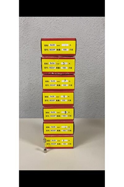 Ch 6X30 7AMPER CAM SİGORTA - 10 LU PAKET