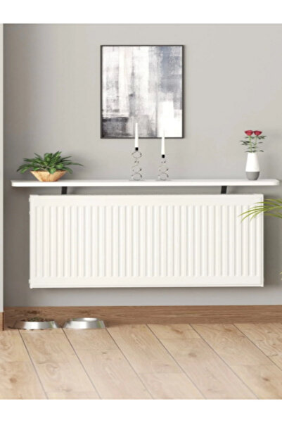 Genel Markalar Montajsız Petek Üstü Uçan Raf Dresuar Kalorifer Peteği Rafı Ki...