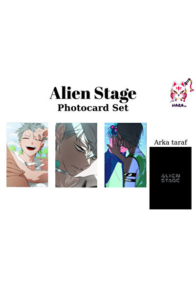 Hara Company Set de carduri foto/carte de colecție Alien Stage Animesi Till A...