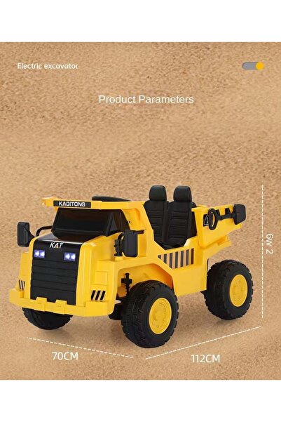 Generic Powerful Kids Electric Truck - Model BCR7895 (Free Plate and License)