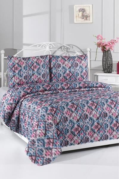 Çeyiz Diyarı Mirave Ultrasonic Quilted 5D Printed Double Pique Set