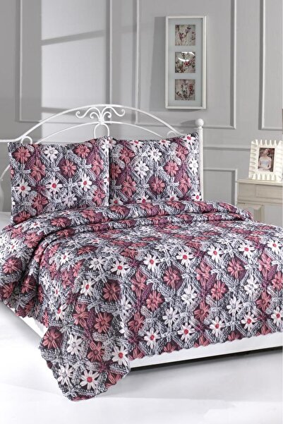Çeyiz Diyarı Alvera Ultrasonic Quilted 5D Printed Double Pique Set