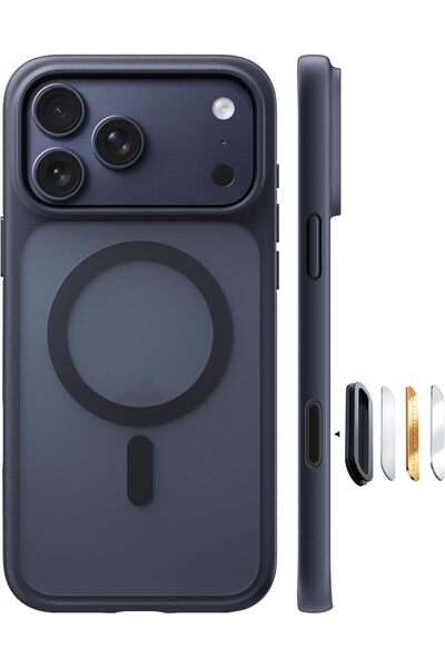 TORRAS جراب Guardian-Mag المغناطيسي المقاوم للصدمات لهاتف iPhone 17 Pro - متو...