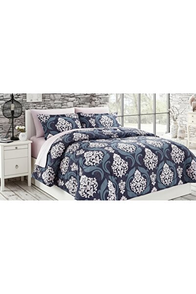 AL-SARIHI GROUPS Turkish double bed quilt set, 6 pieces, cotton