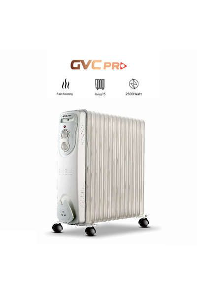 GVC PRO Oil Heater 15 Fins - GVOR-2015