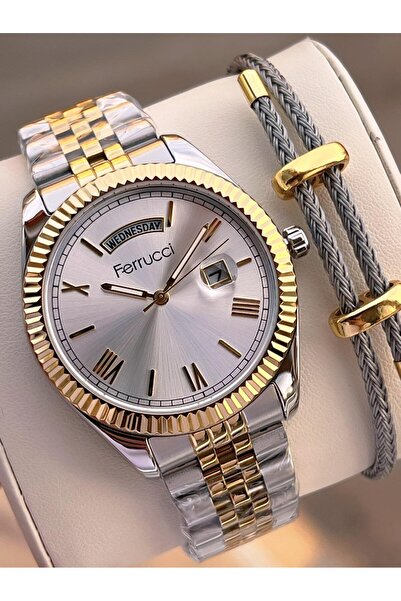 Ferrucci Sports Men's Wristwatch J3623.4 with Calendar Dial Special for Engag...