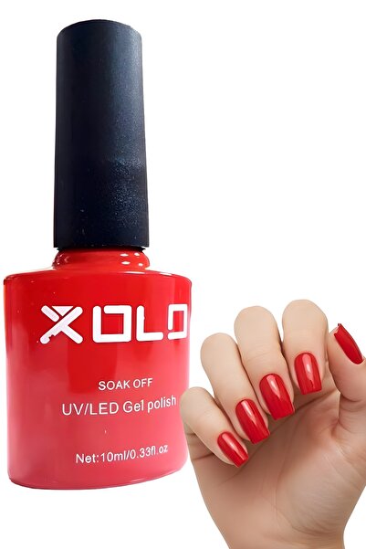 xolo Kalıcı Oje 10 ML Kızıl Kırmızı K007