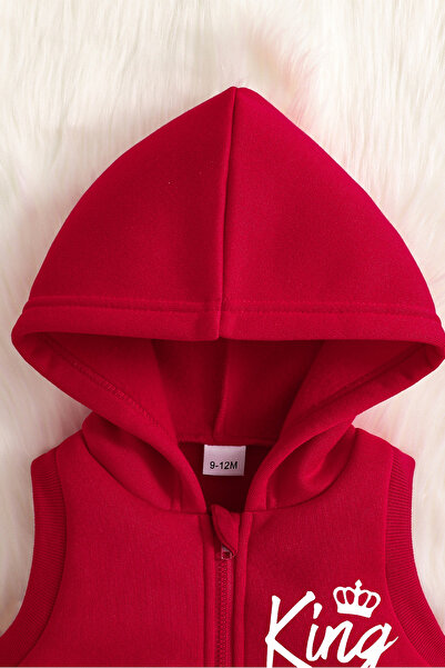 ADABEBEK Premium King Printed Vest Set 3-Piece Bottom Top Baby Set 24741