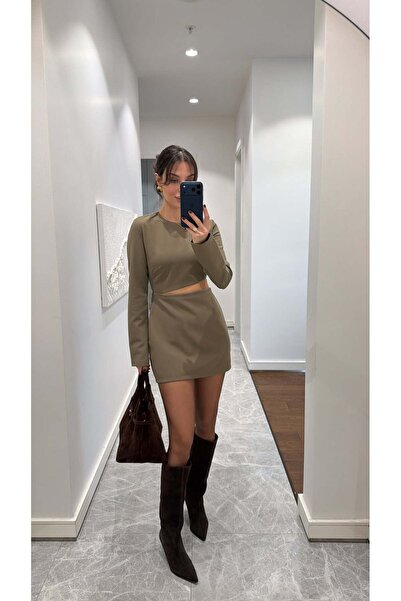 sinemkivanc co BEL DEKOLTELİ ELBİSE