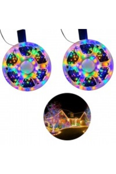 OEM Set 2 Instalatii LED Craciun liniare, 100 m, multicolore