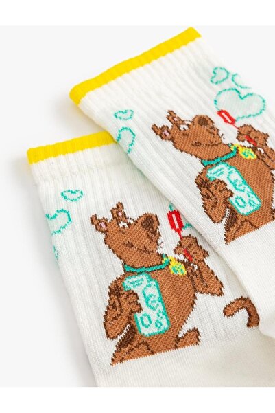 Koton Women's Scooby Doo Socks Licensed Patterned (Aw 25)