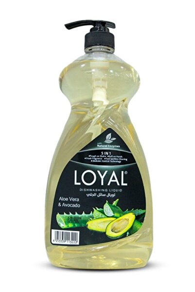 Loyal سائل غسيل الأطباق ٥ في ١ - الصبار والأفوكادو ١.٥ لتر