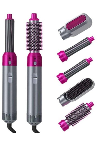 Generic Airwrap Styler 5-in-1 Hot Air Brush Hair Dryer & Styler