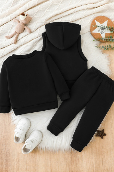 ADABEBEK Premium Lion King Printed Vest Set 3-Piece Bottom Top Baby Set 24754