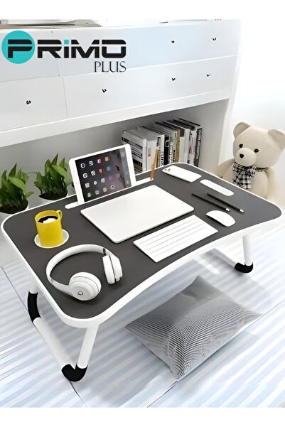 Primo Plus Foldable Laptop Table With Cup Holder Combination Material
