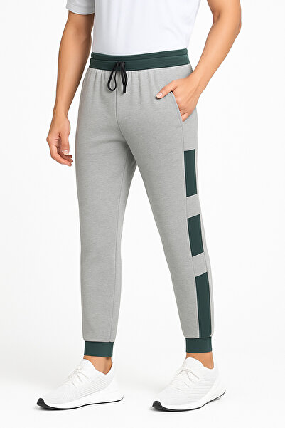 STITCH by MH Men's Side Stripe Box Cotton Trousers.