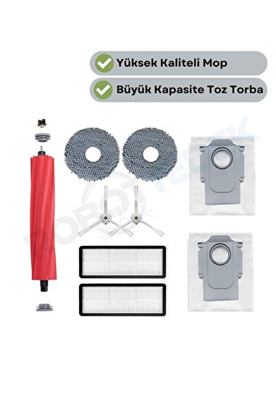 robotyedek Perie principală compatibilă Roborock QRevo MaxV / QRevo Pro / QRe...