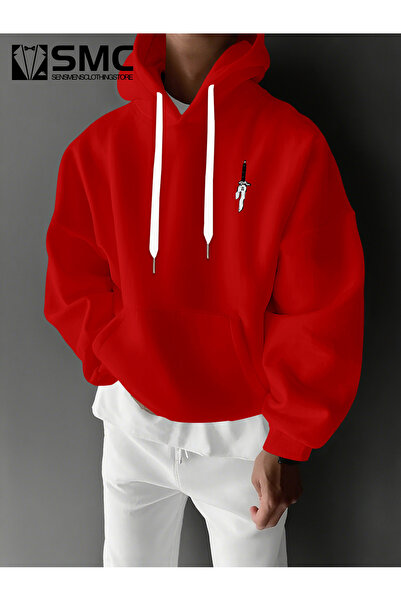 uyguntarz Unisex Toji X Japanese Printed Hooded Sweatshirt