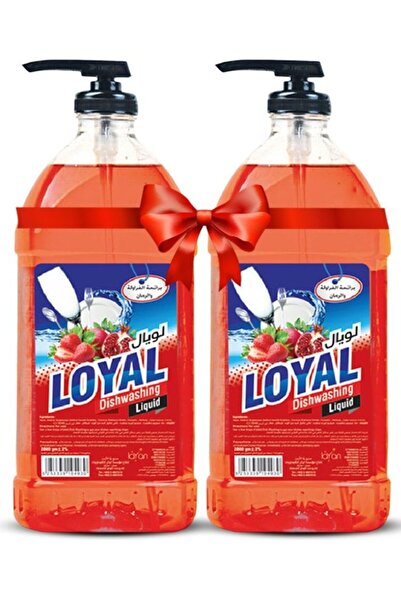 Loyal سائل غسيل الأطباق - الفراولة والرمان ٢ × ٢٠٠٠ مل