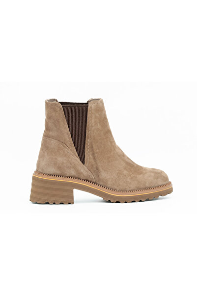 Tuna Genuine Leather Eva Sole Chelsea Model Women's Boots - Zb263242