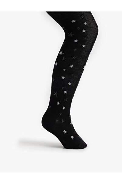 Koton Girl's Pantyhose Star Patterned Cotton (Aw 25)