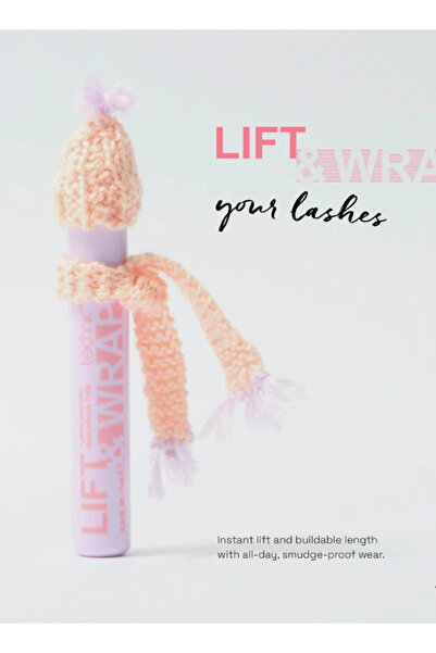 TECHNIC Lift & Wrap Tubing Mascara – Black | Smudge-Proof Tubing Formula for Lifted & Defined Lashes