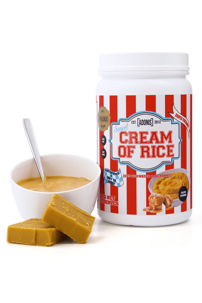 Adonis Gear Sweet Cream Of Rice (Carbohydrates) – Salted Caramel 1kg