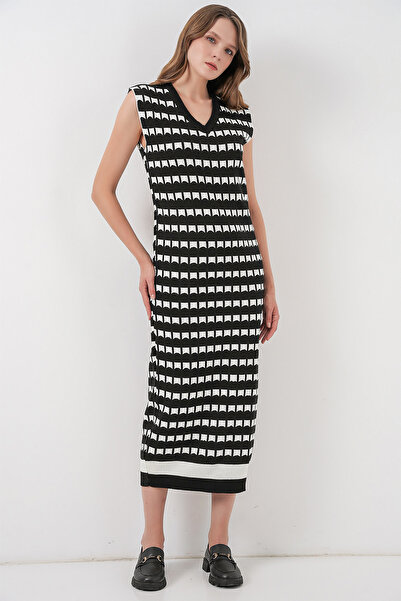 Bigdart Women's Long Knit Sweater 15961 - D. Black