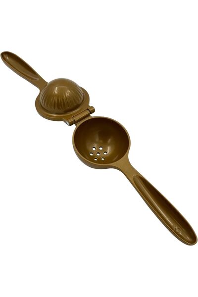 B&D Luxury Manual Citrus Juicer - Bronze Metal Hand Press with Ergonomic Handle