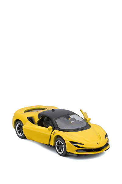 Maisto 1:64 Ferrari Sf90 Stradale Speed Icons Yellow – Metal Body Collectible Car