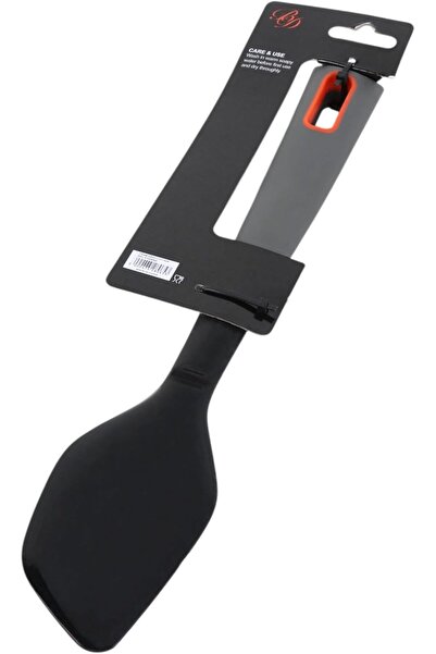 B&D Premium Silicone Spatula, Black and Gray, Kitchen Baking Tool with Easy Grip Handle, Professiona